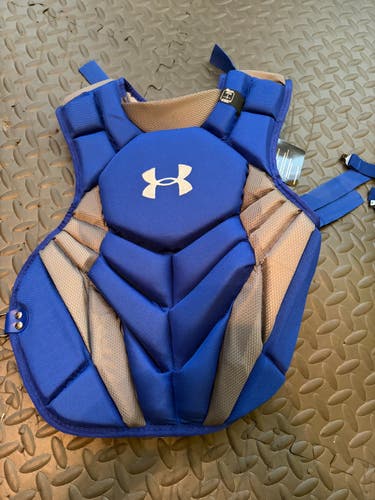 Blue Under Armour Pro series Catcher's Set (New)