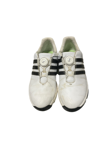 Used Adidas Jr Golf Shoes White Junior 05.5 11834-s000046178