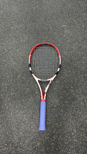 Used Babolat Pure Storm Tour Adult Tennis Racquet Red 4 1 2" 11337-s000479167