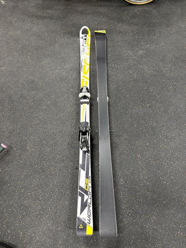 Used Fisher World Cup Race Code Mens Dh Ski Binding Yellow 170 Cm 11337-c000479200