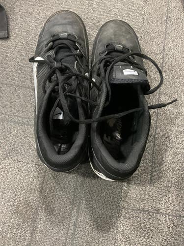 Used Nike Hypderdiamond Bb Sb Cleats Black Senior 11 11614-s000230623