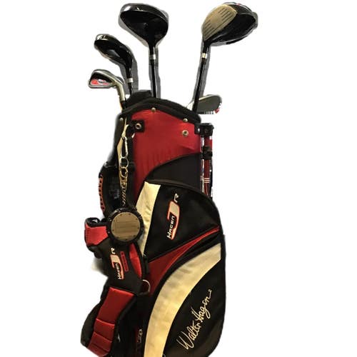Used Walter Hagen SERIES II Jr Package Set RH Red 7 Piece 11730-S000072377