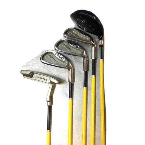 Used Dunlop LOCO KIDS Jr Package Set RH Yellow 4 Piece 11730-S000072380