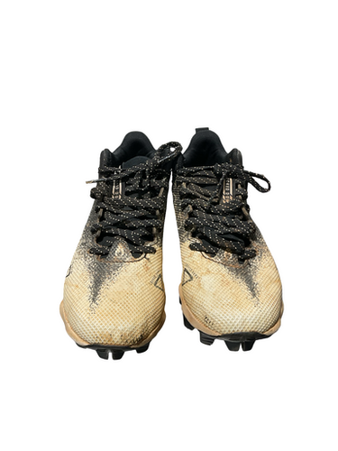 Used Under Armour Locked Down Bb Sb Cleats White Junior 04.5 11834-s000046581