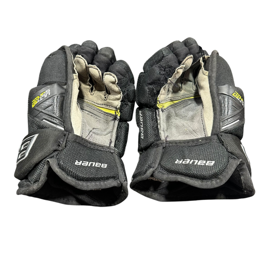 Used Bauer SUPREME ULTRA SONIC Junior Gloves Black 11" 11375-S000378983