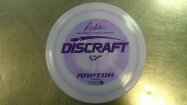 Used Discraft Esp Raptor Disc Golf Driver Pink 11868-s000067542