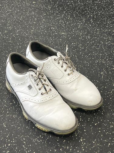 Used Foot Joy Mens Golf Shoes White Senior 11 11849-s000036764