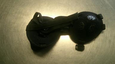 Used Asics Wrestling Headgear Black 11868-s000067658