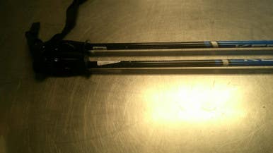 Used Kerma Mens Dh Ski Pole Royal Blue 115 Cm 46 In 11868-s000067728