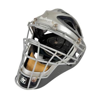 Used Macgregor Bb Sb Catchers Helmet W Mask Black 7- 7 5 8" 11506-s000297847