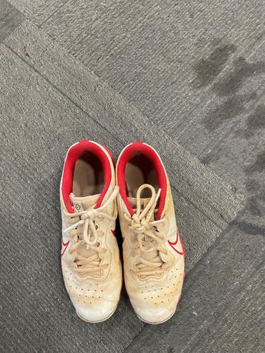 Used Nike Diamond Bb Sb Cleats Red Senior 7.5 11614-s000231595