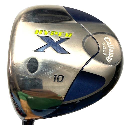 Callaway Hyper X Driver 10* LH Bassara Regular Graphite 45" New Jumbo Grip HC