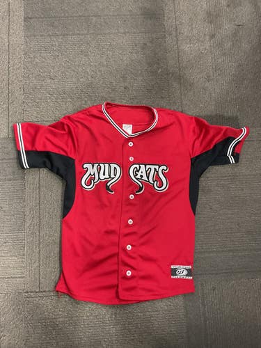 Used Mud Cats Jersey Bb Sb Jersey Red Lg 11614-s000231627