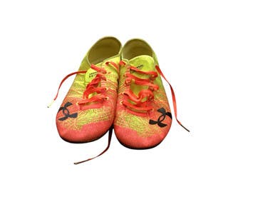 Used Under Armour Track & Field Cleats Adult Orange Senior 11.5 11846-s000100994