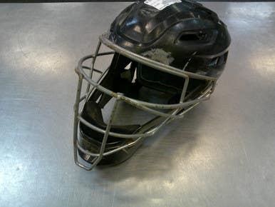Used Easton Gametime Catchers Helmet W Mask Black Lg 11339-s000199330
