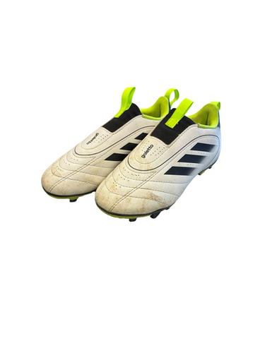 Used Adidas Soccer Cleats White Youth 12.0 11682-s000128496