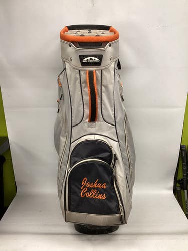 Used Sun Mtn 13 Slot Cart Bag Mens Cart Bag Grey 11851-s000043586