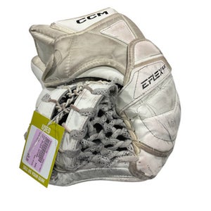 Used Ccm Eflex5 Senior Goalie Catcher White 11847-s000033195