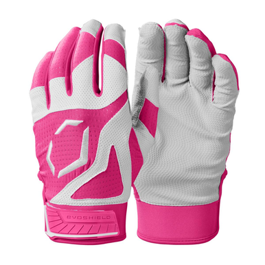 New Evoshield Srz-1 Yth Md Hot Pink Batting Gloves 11860-wilwb5712112ym