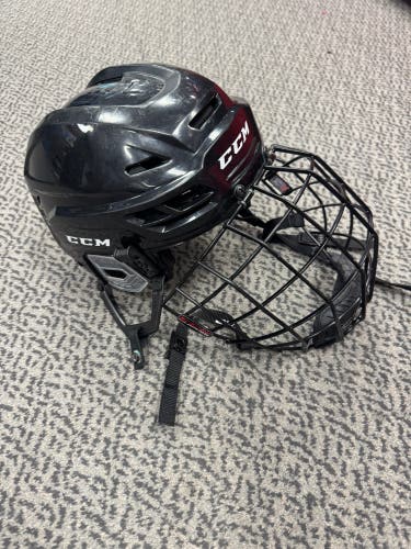 Medium Black CCM Tacks 310 Helmet (New)