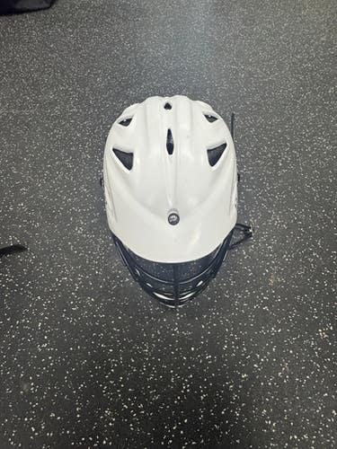 Used Warrior Evo Next Lacrosse Helmet White Sm 11849-s000037394