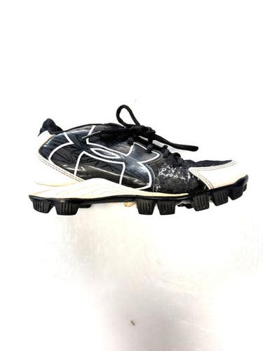 Used Under Armour .cleat Bb Sb Cleats Black Junior 03 11860-s000305219