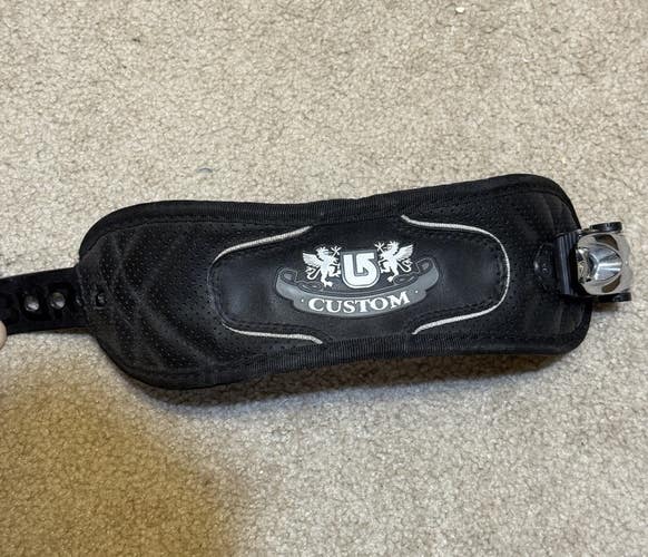 Burton Custom Snowboard binding Left Ankle Strap Large black