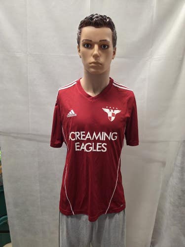 Retro Dc United Screaming Eagles Adidas Soccer Jersey L MLS