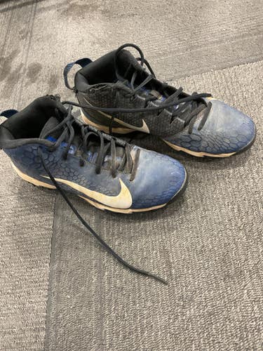 Used Nike Trout 856 Cleats Bb Sb Cleats Navy Blue Senior 7 11614-s000232131