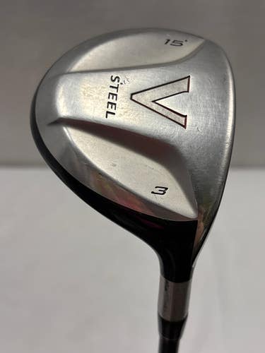 Used Taylormade V Steel Mens Fairway Wood Rh 3 Wood 11490-s000269828