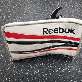 Used Reebok 14k Jr Junior Goalie Blocker White 11849-s000037583