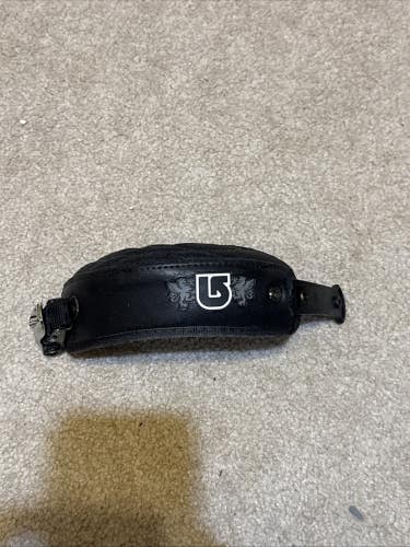 Burton Custom Snowboard binding Right Toe Cap Strap Large black