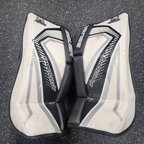 Used Bauer Prodigy Goalie Leg Pads Youth Black 23" 11849-s000037580