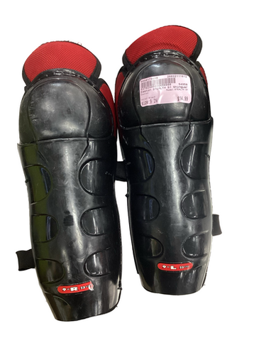 Used Easton Stealth S1 Junior Shin Guards Black 9" 11613-s000178448