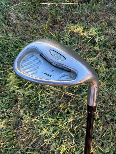 2005 TaylorMade Rac OS 2005 Right Handed Wedge Stiff Flex Graphite Shaft (Used)