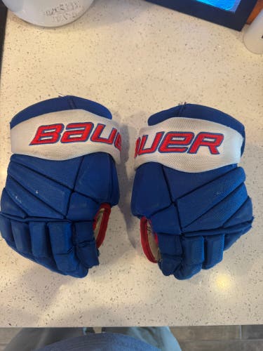 Bauer Vapor Gloves Texas Warriors 12" Pro Stock (Used)