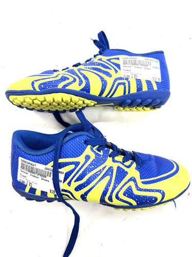 Used Soccer Indoor Shoes Royal Blue Junior 03 11860-s000305627