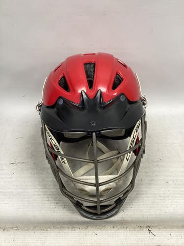 Used Cascade CPV-S HELMET Lacrosse Helmet Cardinal One Size 11851-S000048546