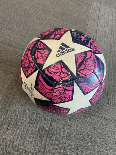 Used Adidas Champions League All Size Soccer Ball Purple 4 11614-s000232543