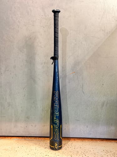 2020 Rawlings Velo ACP Hybrid USSSA Certified Bat (-10) 19 oz 29" (Used)