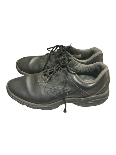 Used Foot Joy Mens Golf Shoes Black Senior 9 11834-s000048057