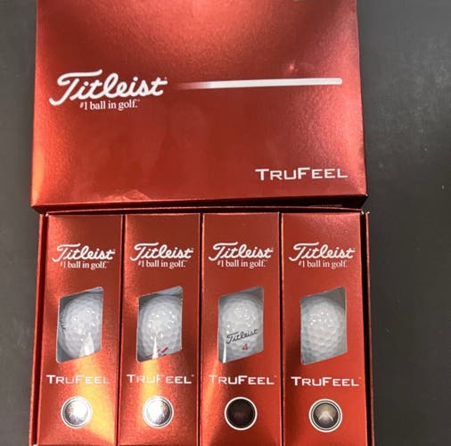 Titleist TruFeel Balls 12 Pack (1 Dozen) (New)