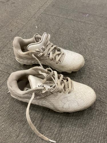 Used Under Armour Jr Fb Cleats White Junior 01 11614-s000232789