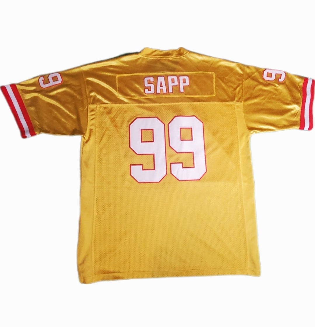 Tampa Bay Buccaneers SAPP 99 ユニフォーム NFL TAMPA BAY BUCCANEERS#99WARREN SAPP VINTAGE THROWBACK HALL OF