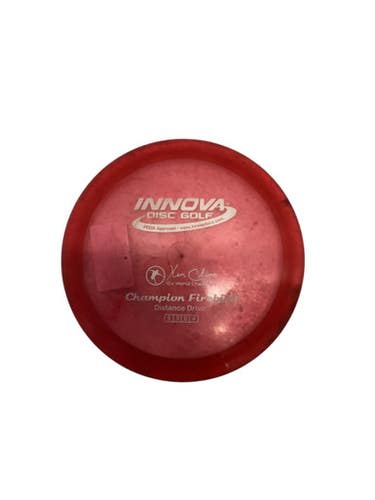 Used Innova Champion Firebird Disc Golf Driver Red 11443-s000203965