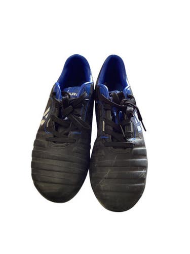 Used Vizari Soccer Cleats Black And Carolina Blue Junior 05.5 11443-s000204080