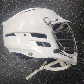 Used Cascade Cpvr Lacrosse Helmet White Xs 11849-s000037862