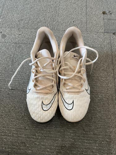 Used Nike Soccer Cleats Bb Sb Cleats White Senior 8.5 11614-s000232921