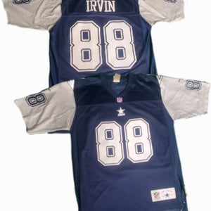 NFL COWBOYS LEGENDS VINTAGE IRVIN 88 BLUE/ WHITE L/XL Men's Jersey (Used)
