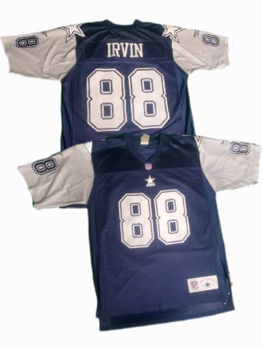 NFL COWBOYS LEGENDS VINTAGE IRVIN 88 BLUE/ WHITE L/XL Men's Jersey (Used)